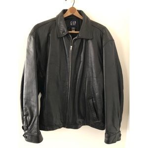 Men’s GAP Leather bomber jacket